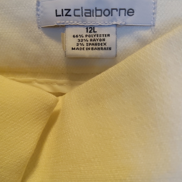 Liz Claiborne 12L ivory pants by Audra - Picture 5 of 7